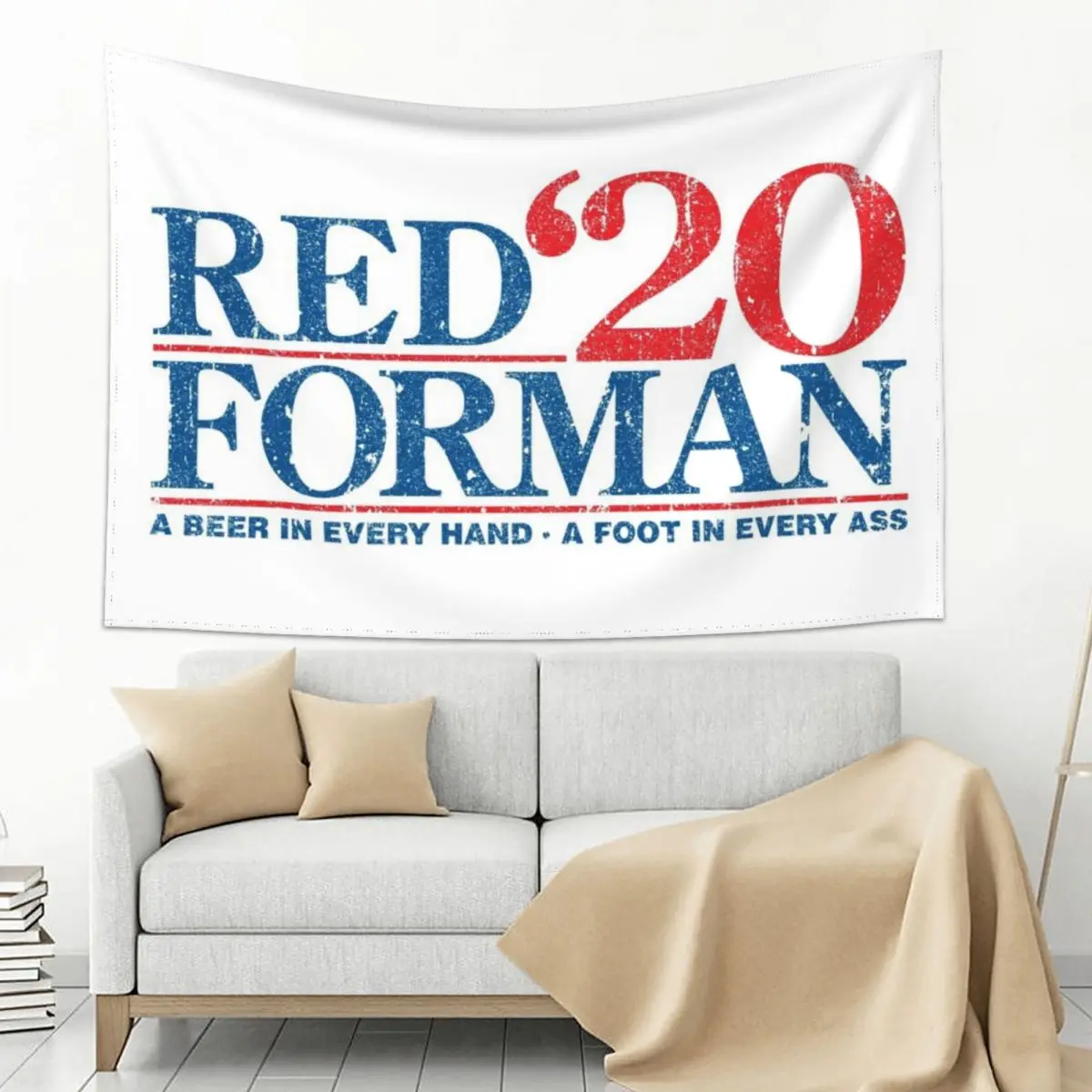

Red Forman 2020 Tapestry Home Decoration