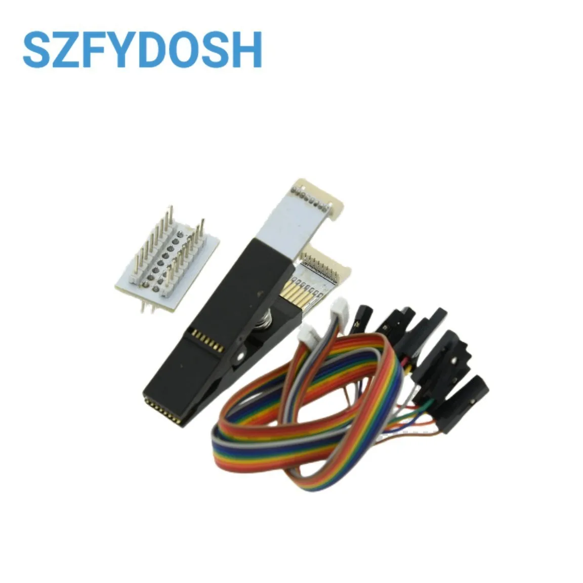 CH341A 24 25 Series EEPROM Flash BIOS USB Programmer Module + SOIC8 SOP8 Test Clip For EEPROM 93CXX / 25CXX / 24CXX