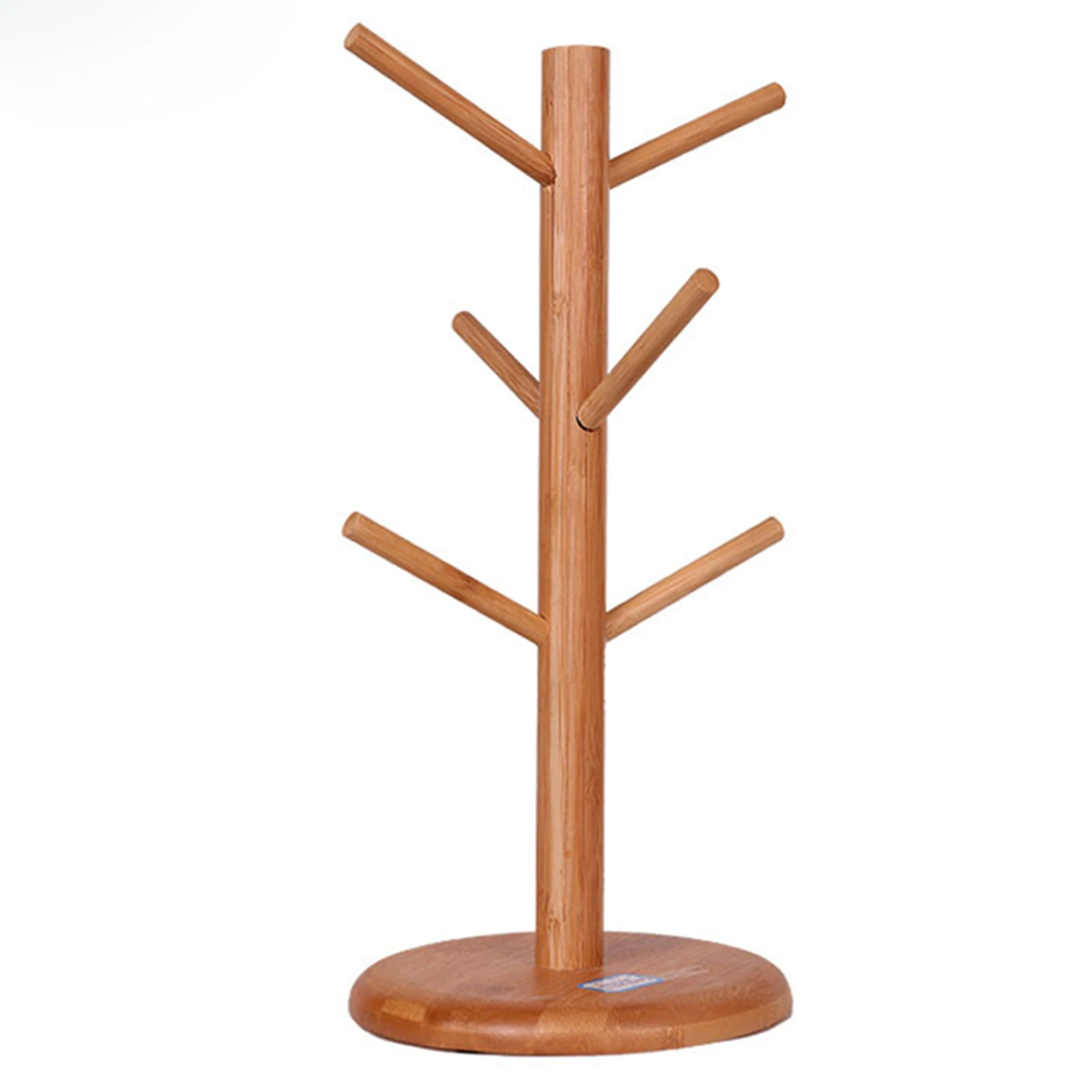 Wood Tree Coffee Cup Holder Durable And Environmentally Friendly Suitable For Hanging Coffee Mugs