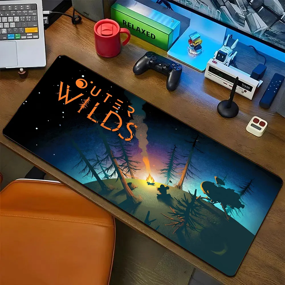 Outer Wilds Mousepad Mouse Mat Desk Mat With Pad Gaming Accessories Prime Gaming XXL Keyboard Pad Padding Mat