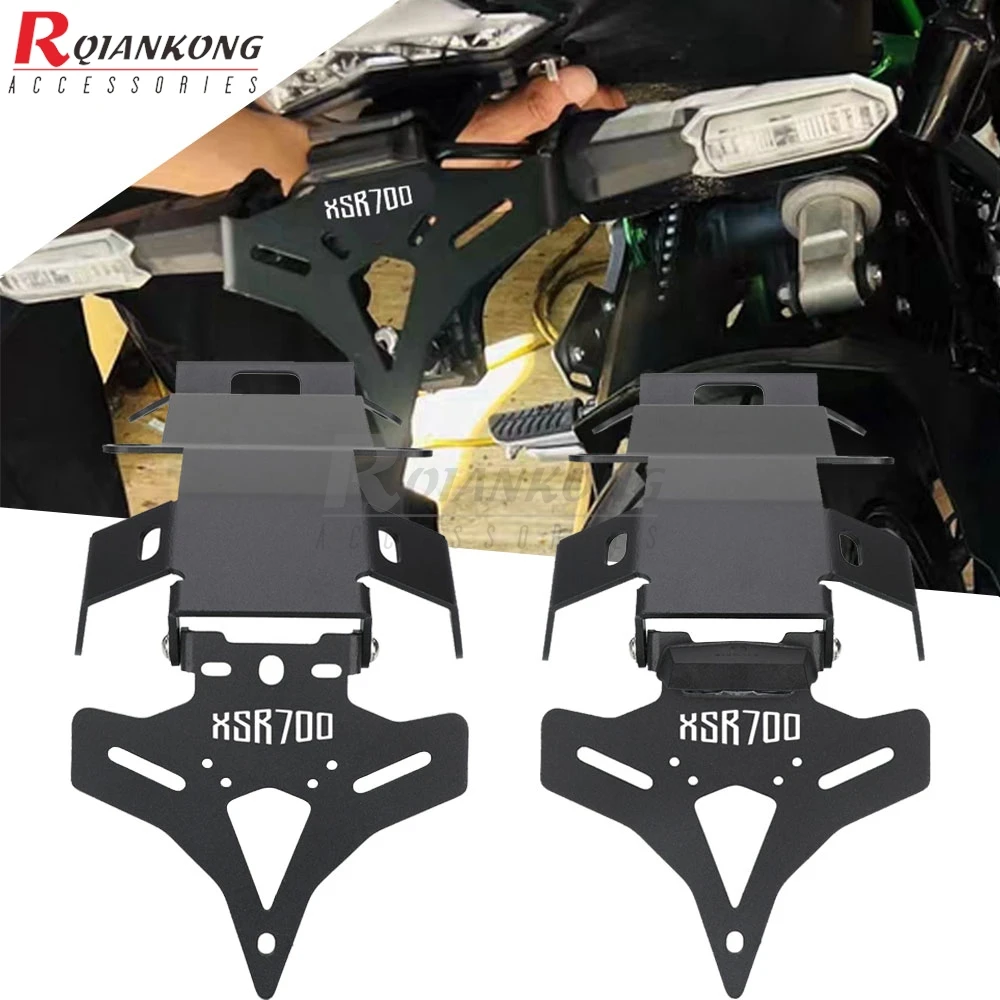 

2015-2016-2017-2018-2019-2020-2021-2022-2023-2024-2025 License Plate Holder Bracket Fender FOR YAMAHA XSR 700 XTribute XSR700