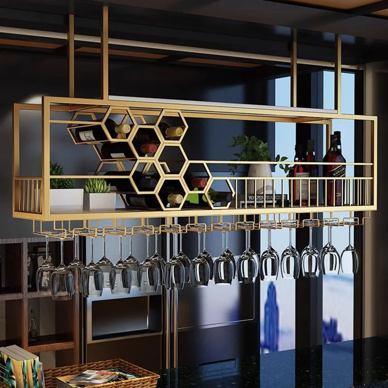 

Cabinet Wine Luxury Commercial Bar Rack Restaurant Club Furniture Modern Adega Barzinho Nightclub Storage Hanging Storage Bottle