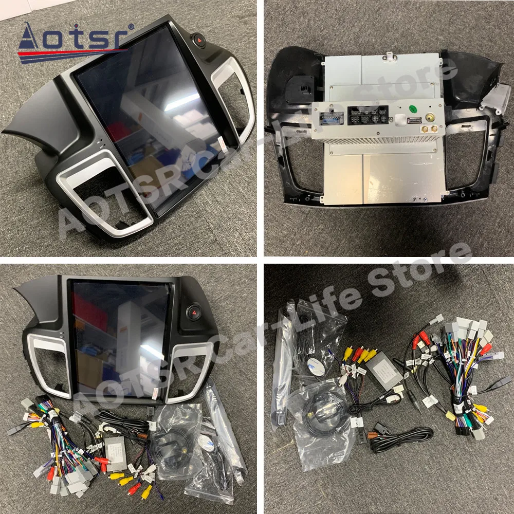 Radio con Pantalla Vertical y Control por Voz AI para Honda Accord 9 2012~2017, Receptor de Radio para Auto con Android AUTO, GPS, Navegación y Estéreo