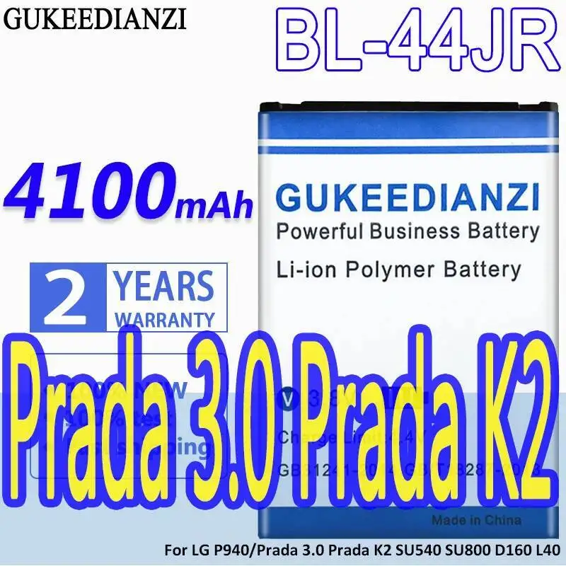

BL-44JR 4100 мАч для LG P940 K2 SU540 SU800 D160 L40 BL 44JR Легкий аккумулятор для мобильного телефона