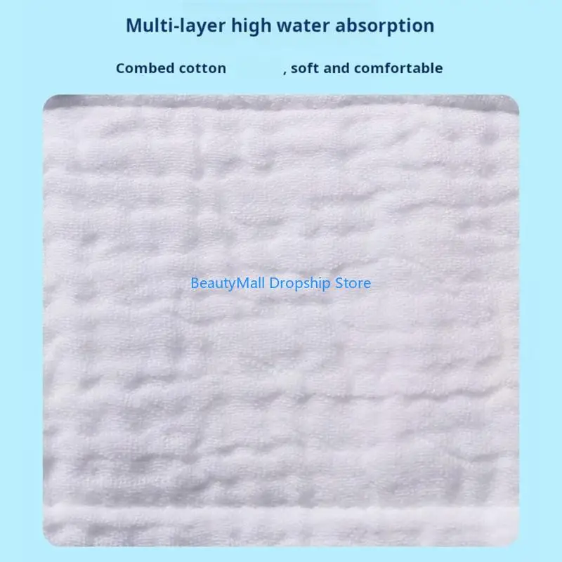 40JD 3/5Pcs Reusables Sanitary Pad Cotton Gauze Material For Sensitives SkinCares