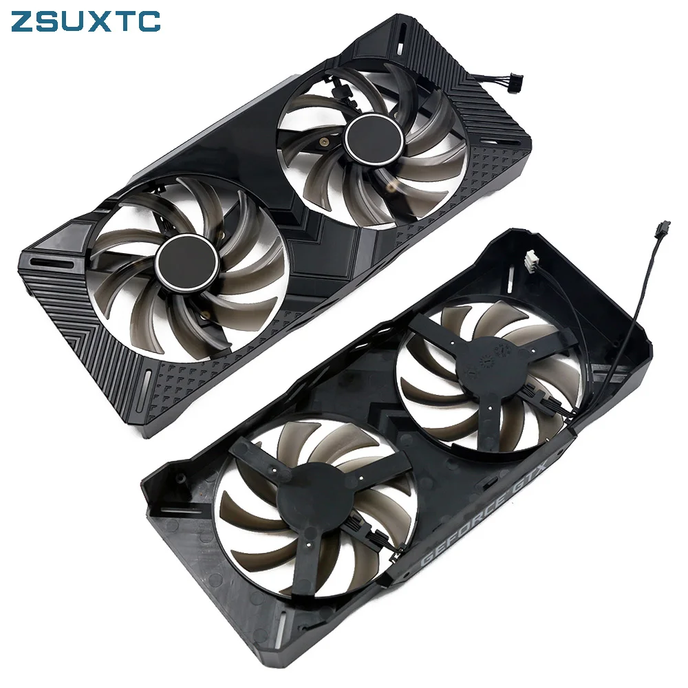 GPU Cooler Fan Replacement For PALIT GeForce GTX 1660 Ti Dual OC GTX 1660Ti 1660 SUPER Graphics Video Card Cooling