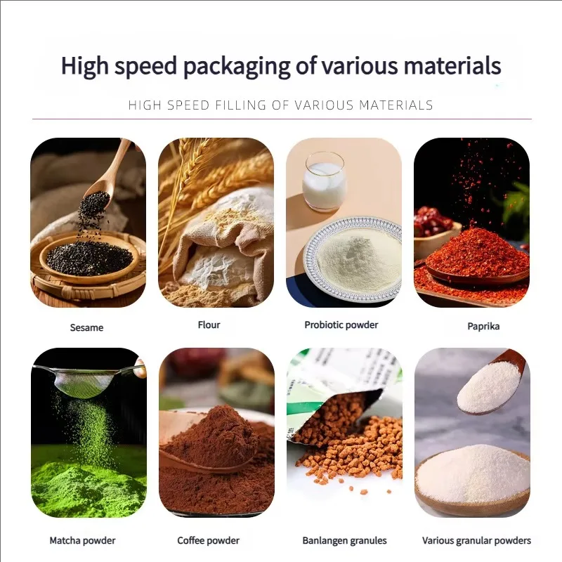 Automatic Vertical Packing 30-40bag/min Granule Filling Packing Machine 3 Side Sealing Sugar Sachet Paper Packaging Machine