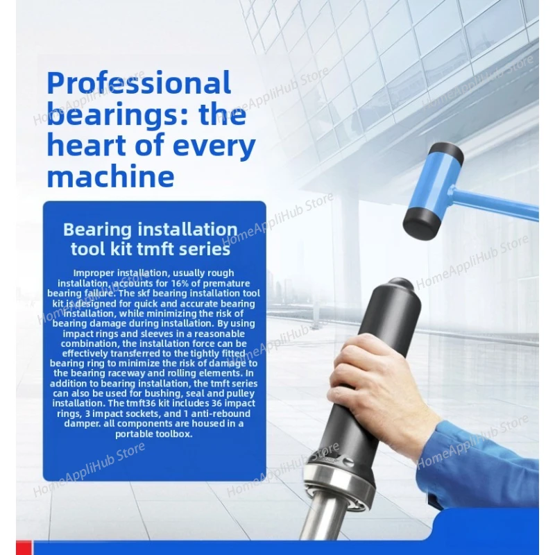 TMFT 36 Manufacturer Wholesale Bearing Installation Tool Kit 36/24 Bearing Inner Diameter 10-55mm Socket Installation Hammer
