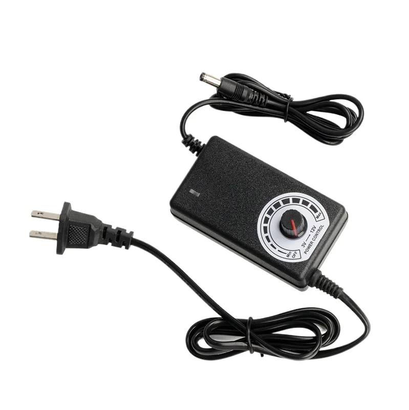 External power adapter 220V to 12V-24V adjustable speed, power cooling module, water pump fan