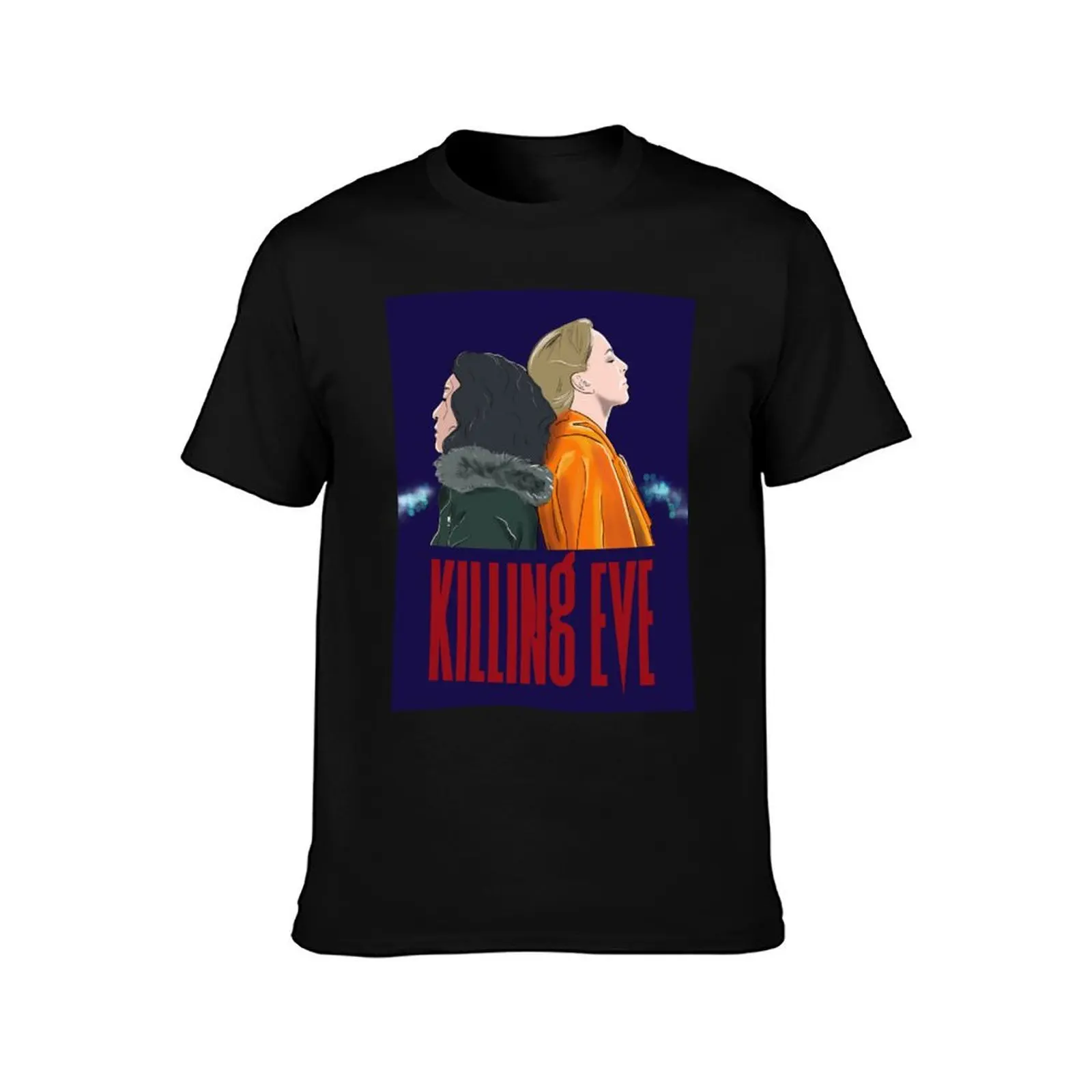Villanelle Eve Villaneve 3 finale bridge scene T-Shirt Large Size Casual Tee Shirt T-Shirt