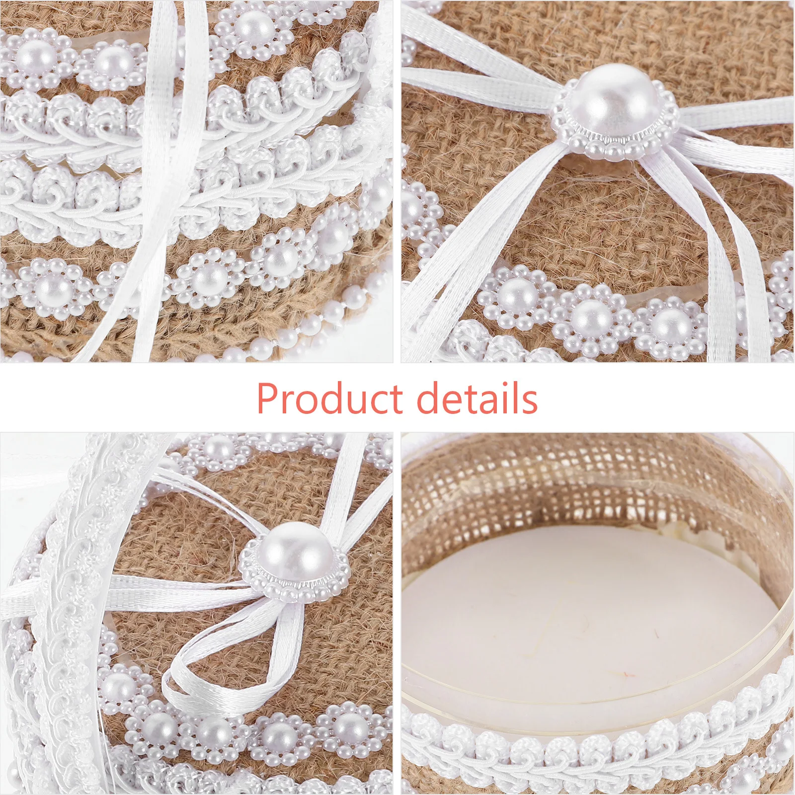 Rustic Wedding Ring Box Durable Materials Engagement Proposal Keepsake Small Trinket Storage Box Wedding Must Haves