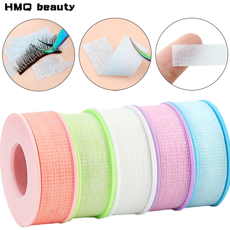 5/10pcs Silicone Gel Eyelash Tape Sensitive Resistant Non-woven Under Eye Pad Patches Easy To Tear Eyelashes Extension Supplies