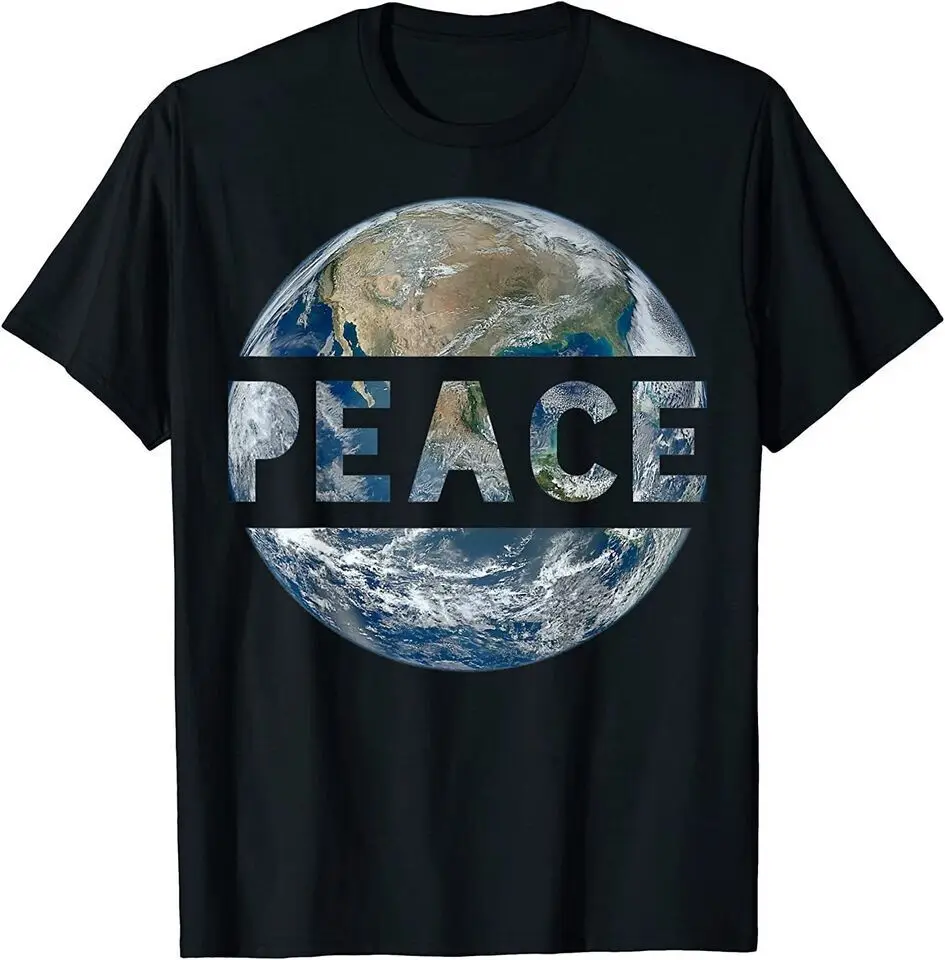 New World Peace On Earth Conscious Humanity Love & Kindness Funny T-Shirt USA