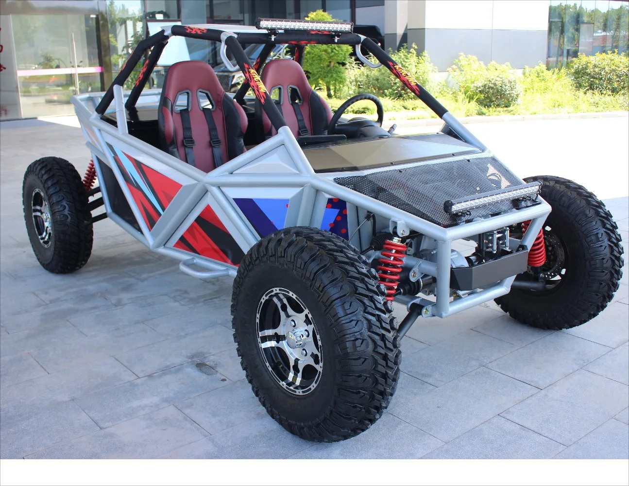 High-power electric off-road vehicles and electric go-karts