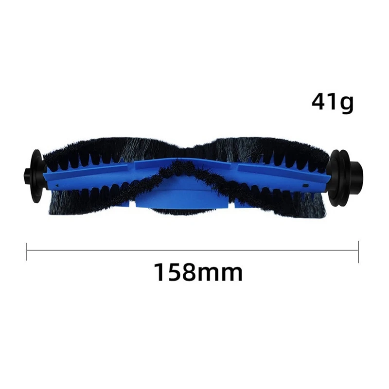 Pour Ecozy RV-SG250B Robot Aspirateur Auto Vidange Et Vadrouille ChlorRoller Brosse Principale Bord Spin Brosse Latérale Remplacement Part-A58E