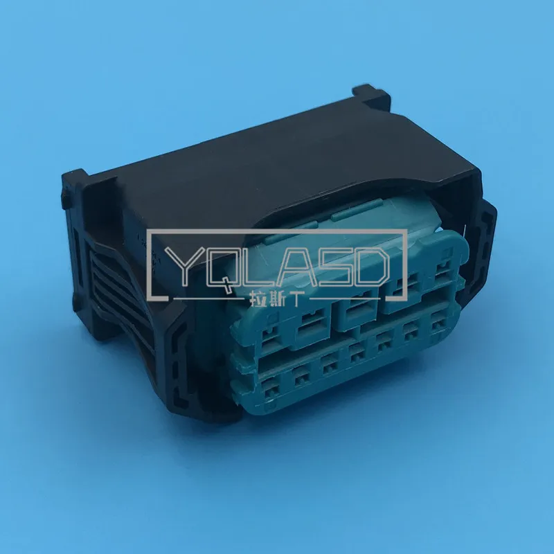 

1 Set 12 Way Auto Harness Connector Electrical Light Socket AC Assembly Lamp Plug 1-1452335-9 For BMW