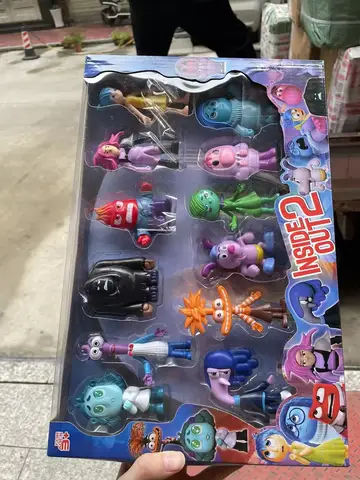 12 st Brain Agent-docka handgjord INUTI Jiaojiao Lele Äcklig docka Modell Anime Bildekoration Ornament 8 best sales lele leksak - №1