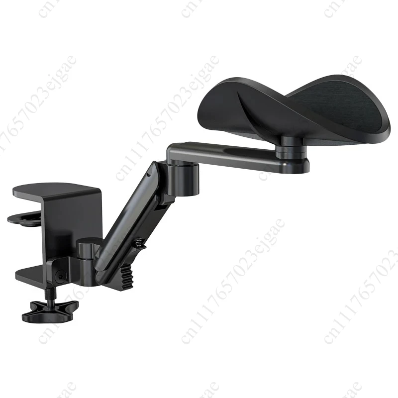 Computer Desk Arm Rest Bracket Ergonomic Wrist Rest Support For Keyboard Armrest Rack Adjustable Rotating Mouse Pad Holder
