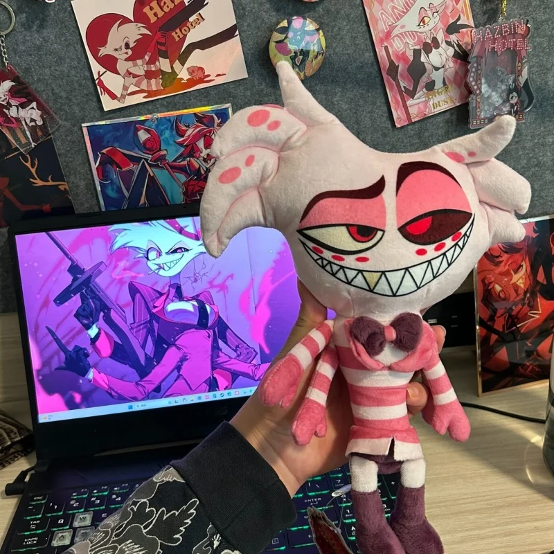 

Hazbin Hotel Hell Inn Series Alastor Anime Surrounding Plush Toys Holiday Surprise Gifts Family Decoration Birthday Gifts Sofa