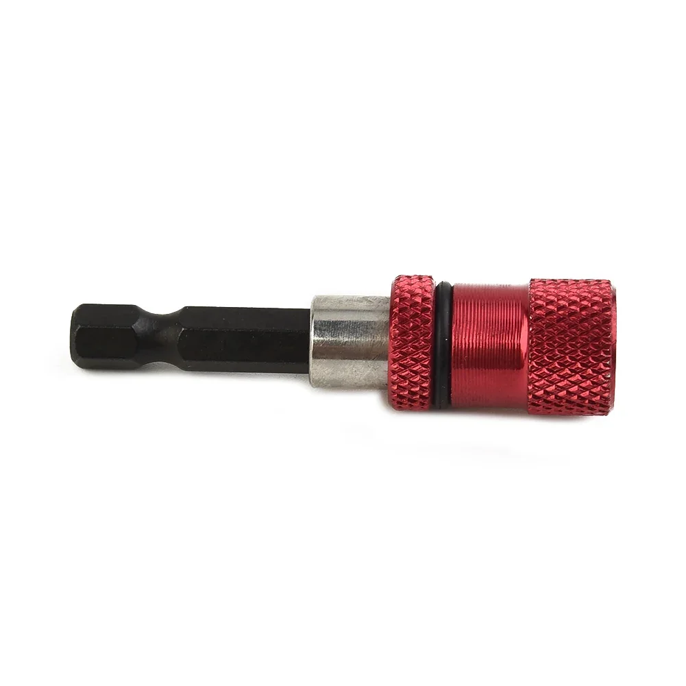 

1x 1/4inch Quick Release Magnetic Drywall Screwdriver Bit Holder Hex Shank Drill Screw Plasterboard Hand Tools
