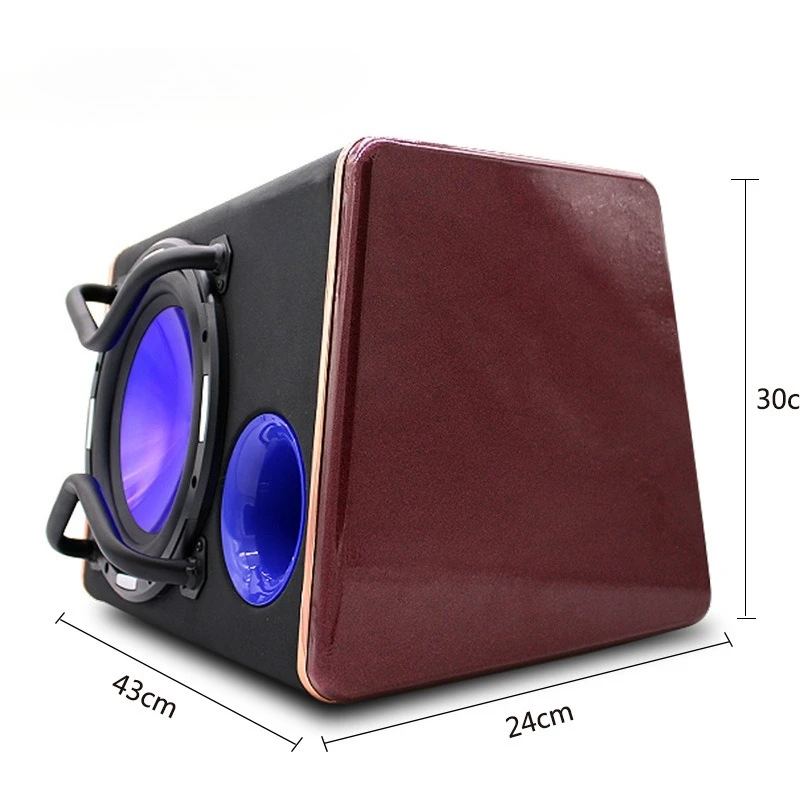 Active Subwoofer 12v High-power Car Audio Modified Speaker Car Subwoofer 10 Inch