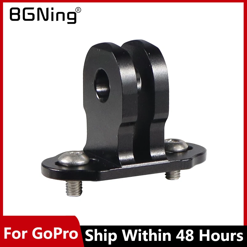 Aluminum Alloy M3 Mini Tripod Adapter Mount for GoPro DJI Action Camera Cage Accessories 15-24mm Hole Spacing Finger Tripod Base