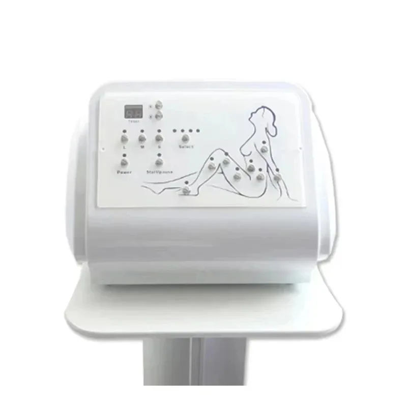 

Vacuum pressotherapy machine lymphatic drainage air wave pressure compressed air body massager waist muscle relaxation kakiblue