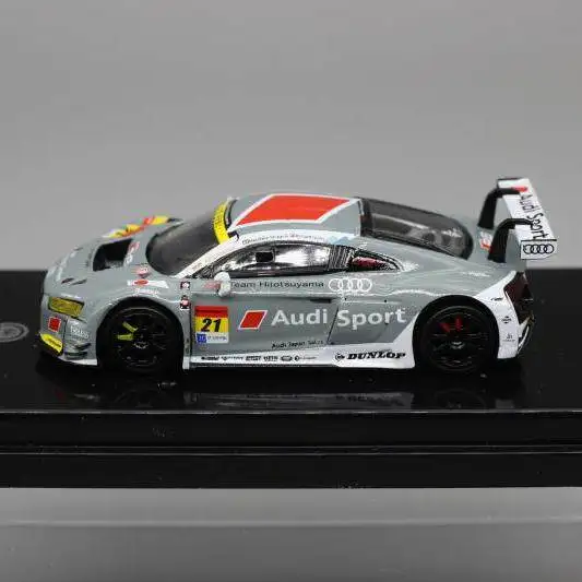 Diecast 1/64 Size Audi R8 2015 Car Model LMS EVO II 2024 Alloy Car Model Toys for Boys Collection Display Gift