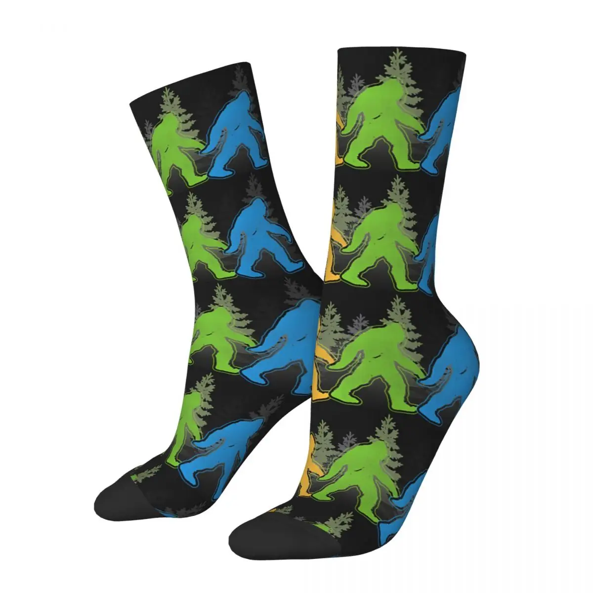 Bigfoot Yeti Sasquatch Socks Shopping 3D Print Boy Girls Mid-calf Sock