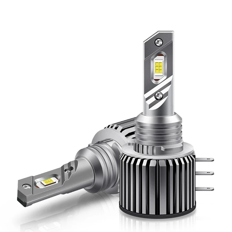 H15 LED ไฟวิ่งกลางวันไฟหน้ารถ 20000LM 80W สําหรับ BMW-/Mercedes GLK/A180/- Q7 A6 A3/กอล์ฟ 6 7