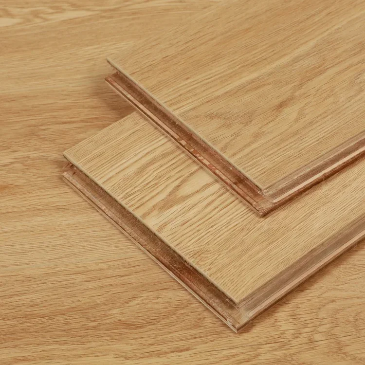 Natural Color Multilayer Oak Engineered Hardwood Flooring