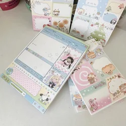 Super cute girl writing note hand account note