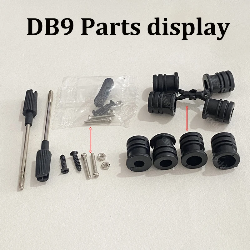 Cltgxdd 1Set DB9 DB15 Stecker-Buchse-Verbinder 9-Pin 15-Pin lötfreier Anschlussstecker RS232 COM Serieller Port D-SUB Breakout-Verbinder – Detail 4