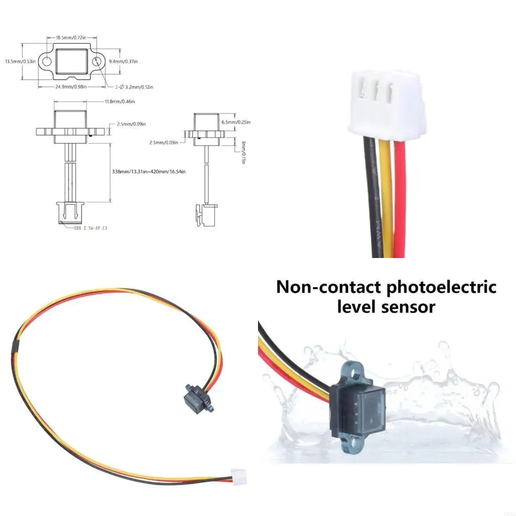  Water Level Detector Liquid Detection Switches Controller Water Shortage Alarm