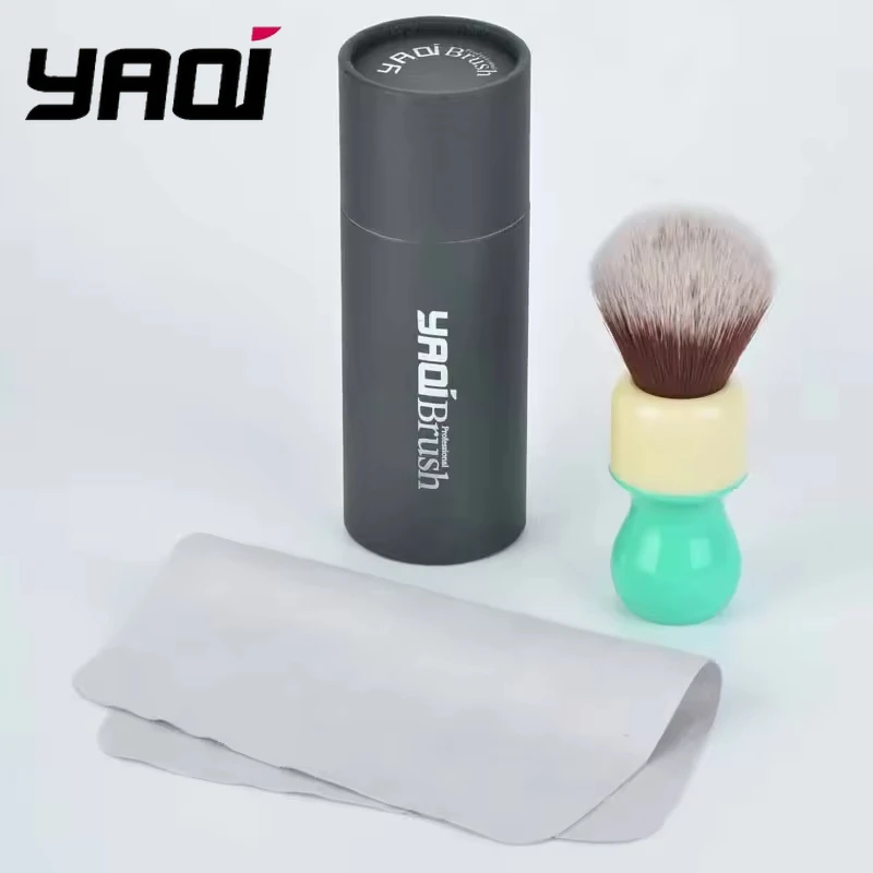 2026 Shaving Brush YAQI Surf 22mm Hot Selling Men's Collectibles Wet Shaving Brush Synthetic Hair with Resin Handle 