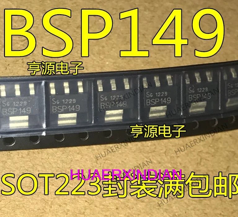 

10 шт. новый оригинальный BSP149 SOT-223 MOS200V 0.48A