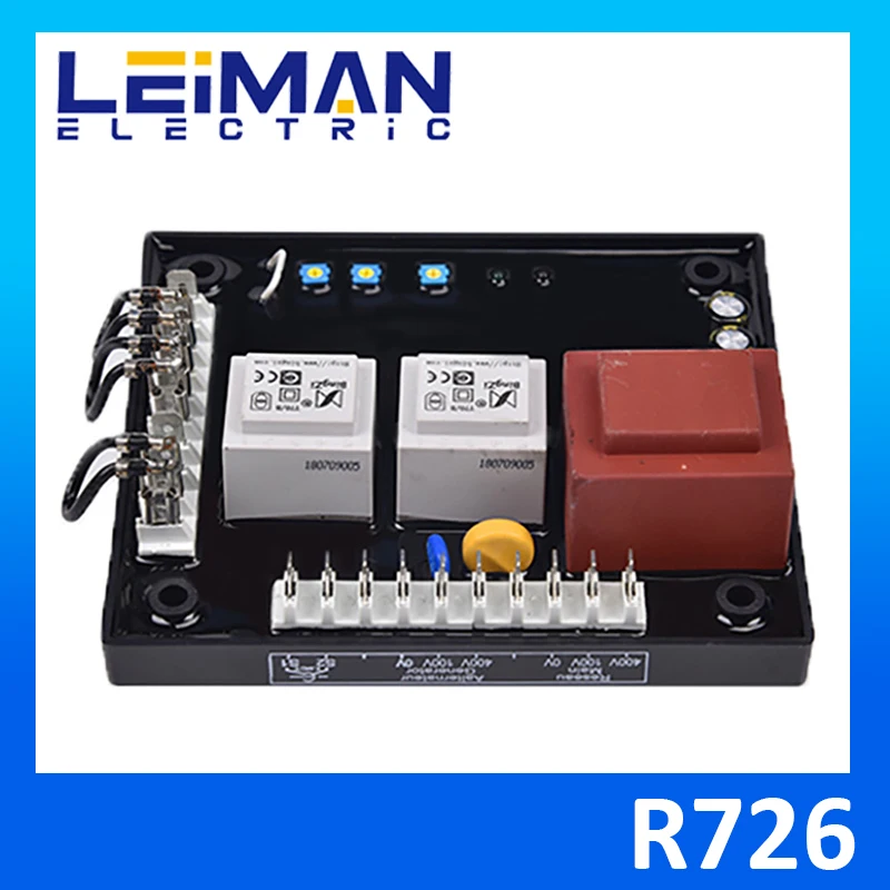 R726 AVR Leroy Somer Brushless Generator Automatic Voltage Regulator Electronic Component Supply Big Power Control stabilizer