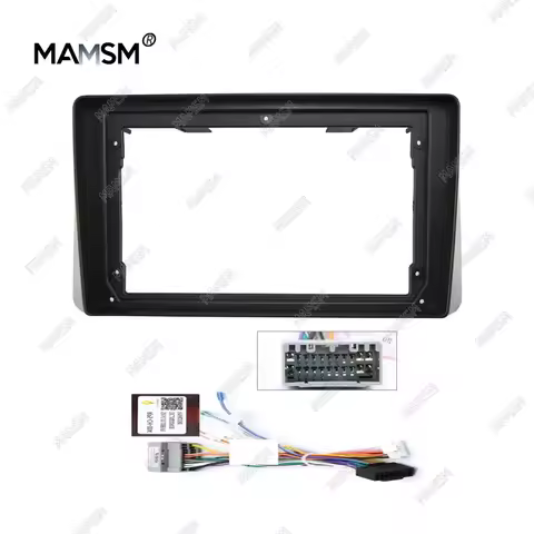 MAMSM Car Frame Fascia Adapter Canbus Box Decoder For 2013-2016 Chrysler Grand Voyager Dodge Grand Caravan Lancia Voyager 9 Inch