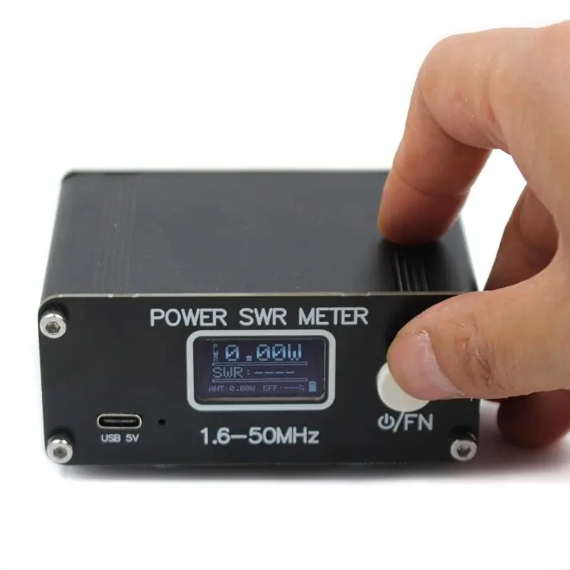 A14M CP Version QRP 150W 1.6-50MHz SWR HF Short Wave Standing Wave Meter SWR / Power Meter FM/AM/CW/SSB