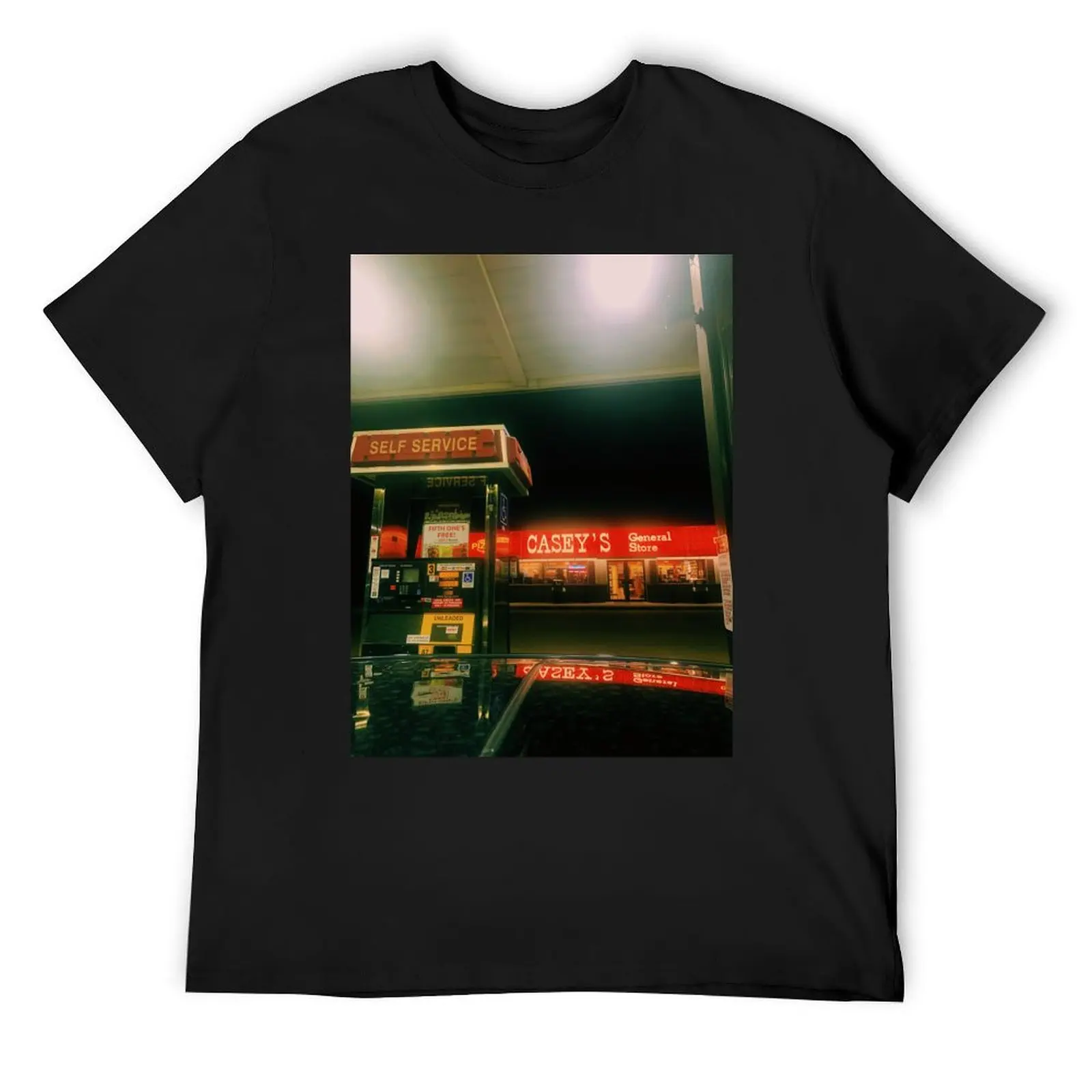 Casey's Gas Station T-Shirt graphic t shirts sublime plain sports fans mens clothing