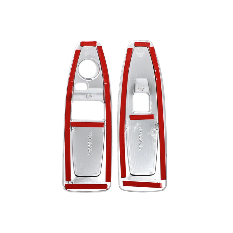 Carbon Fiber Style Car Glass Lift Switch Panel Decorative Frame For BMW 1 2 Series F20 F21 F22 F45 F46 2014-2019 Auto Accessory