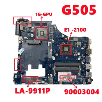 FRU:90003004 VAWGA/GB LA-9911P anakart Lenovo E1-2100 Laptop anakart için 216 CPU 0841000-100% GPU DDR3 test tamam