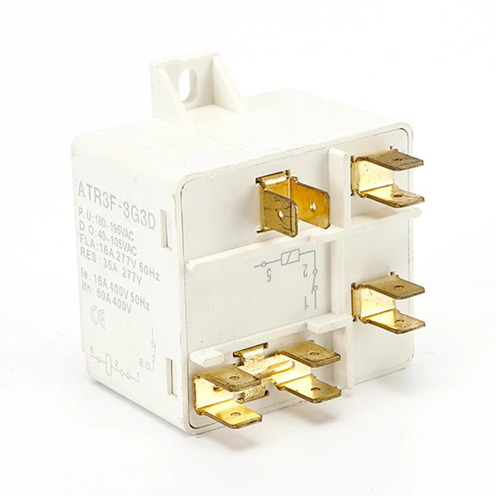 5Pin Relay Starter HLR3800-4G3D Refrigerator PTC Start Relay For Air Conditioner Refrigerator Compressor Part