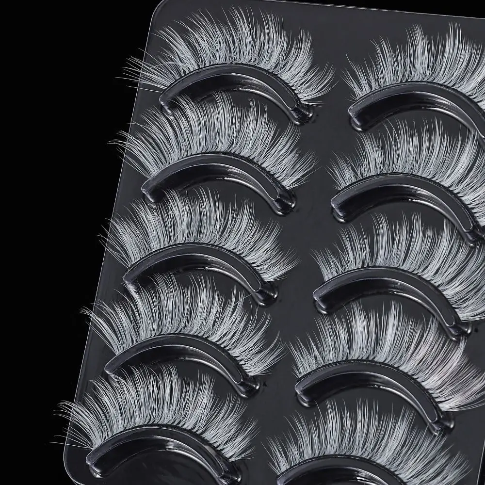 Nieuwe Lange Valse Wimpers Extension Tools Pluizige Witte Valse Wimpers Natuurlijke Cosplay Wimpers Valse Wimpers Kerst Cosplay