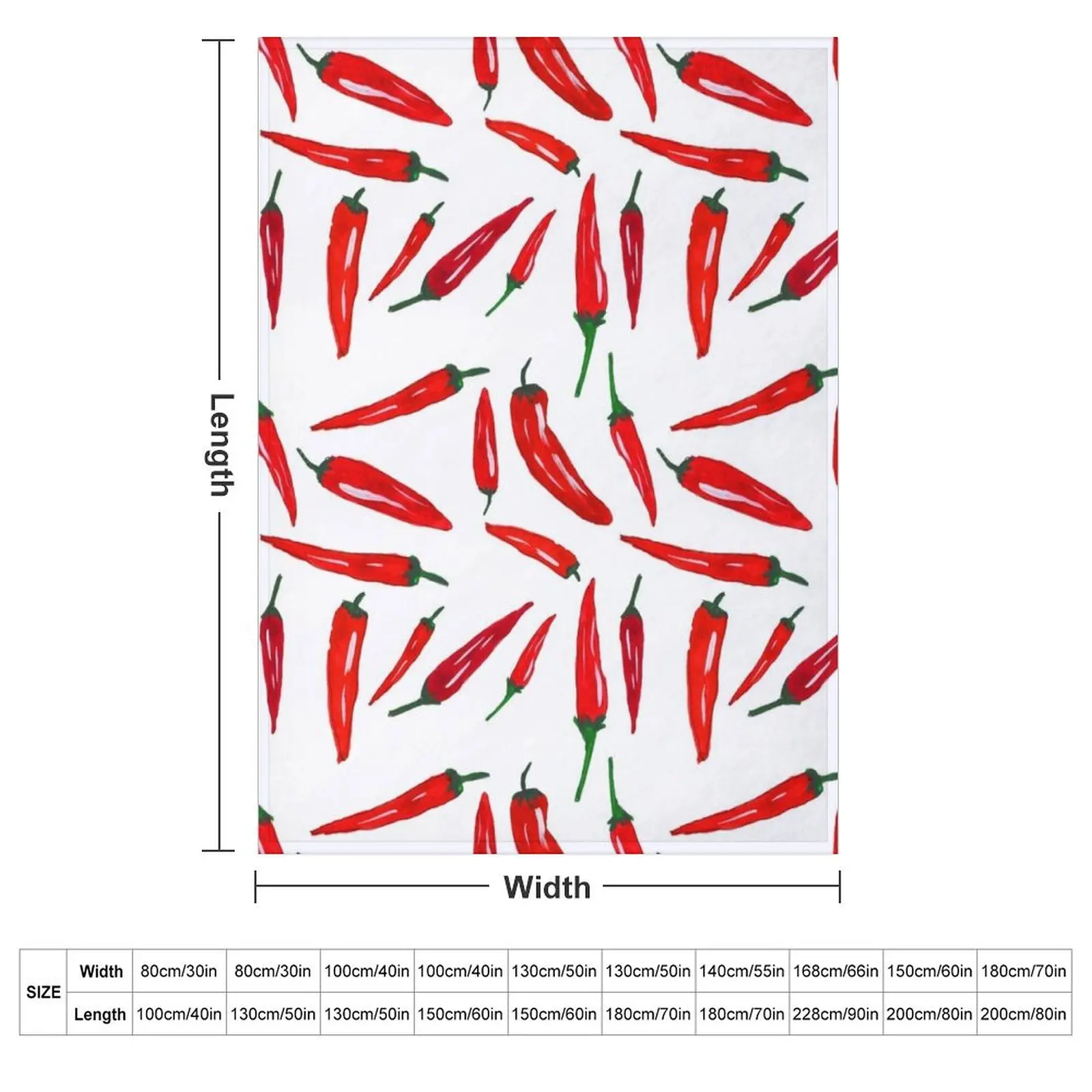 Spicy red pepper chilis Throw Blanket Flannel Soft Thermal Blankets For Sofas Winter beds Nap Blankets