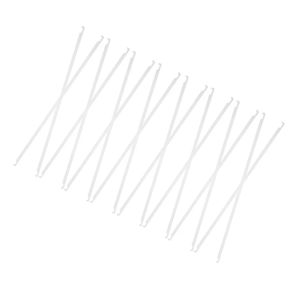 

20Pcs Hanging File Divider Bars with Hooks Heavy Duty Metal Clips for Office School Home Quick Access Document Storage Organizer