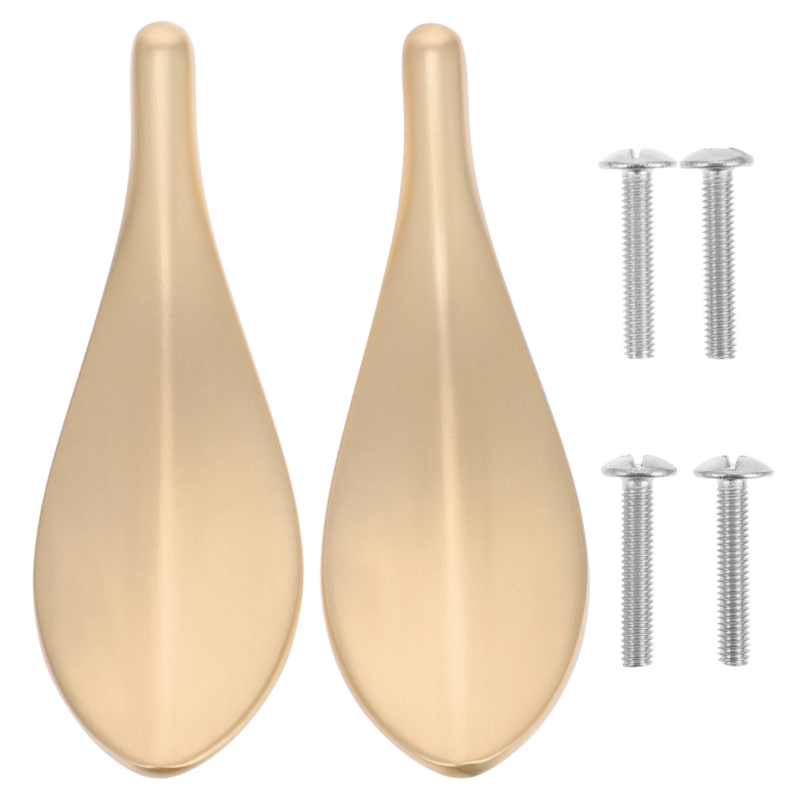 

2pcs Leaf Handle Pcs Cabinet Handle Zinc Alloy Durable Drawer Door Door Knobs Chinese Style Drawer Knobs Hardware Accessories