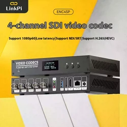 [ENC4SP] SDI Encoder Decoder 4K 1080P NDI SRT RTMP RTSP Live stream IPCam