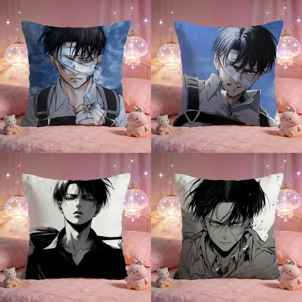 l-Levi Ackermans Cushion Cover Premium Comfort Reversible Pillow Cove -Two in One Design for Any Room & Car Interior