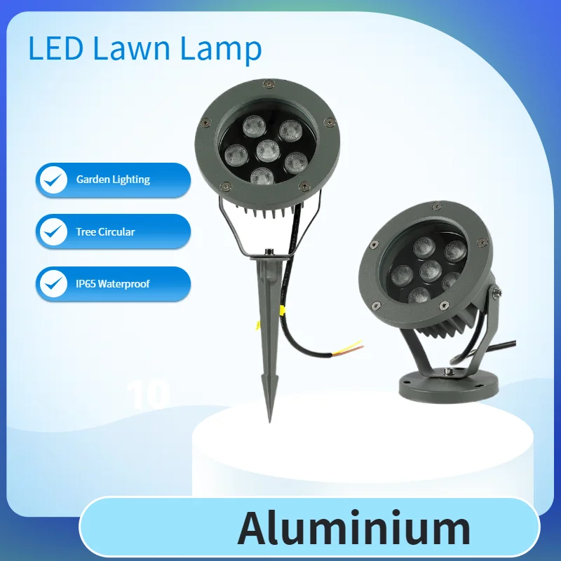 

12W LED Garden Lights Waterproof Outdoor Landscape Spotlights IP65 AC110V/220V/12V Lawn Lighting for Garden Decor